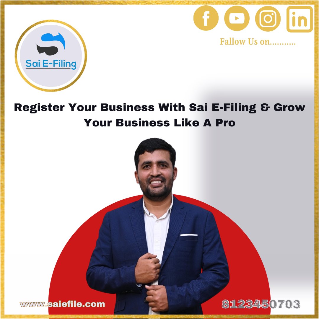 register your business with us and grow like a pro

#companyregistration #gst #company #business #registration #startup #tax #trademark #businessregistration #companyformation #fssai #gstregistration #incometax #msme #gstupdates #startupbusiness #india #gstfiling