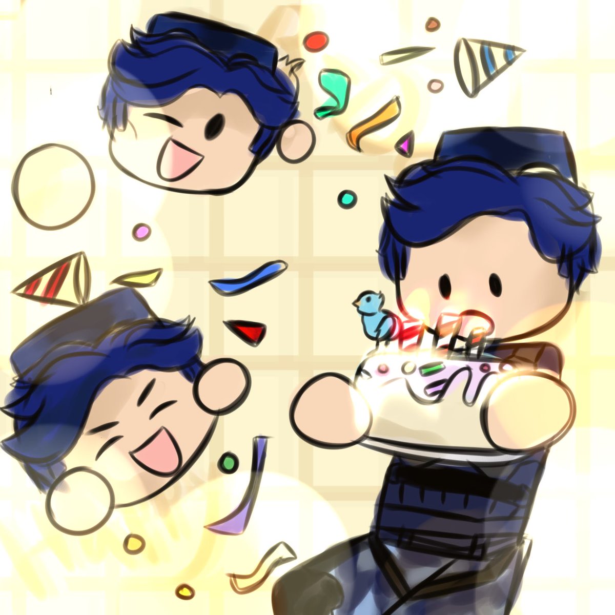 N0_LIFEi's tweet photo. Happy Birthday @DARK_cacao123 !!!🎉🎂🎁 https://t.co/FffVGPquwY