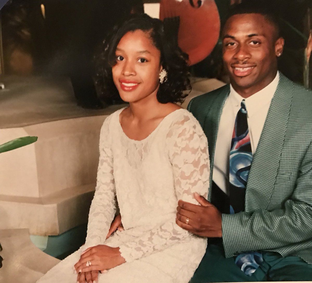29 years ago we said “I do”, and do we did! This marriage is brought to you by a whole lot of prayer (in Jesus name), hard work, and a lot of “I love you” with an occasional “I don’t like you”! 😍 #happyanniversary