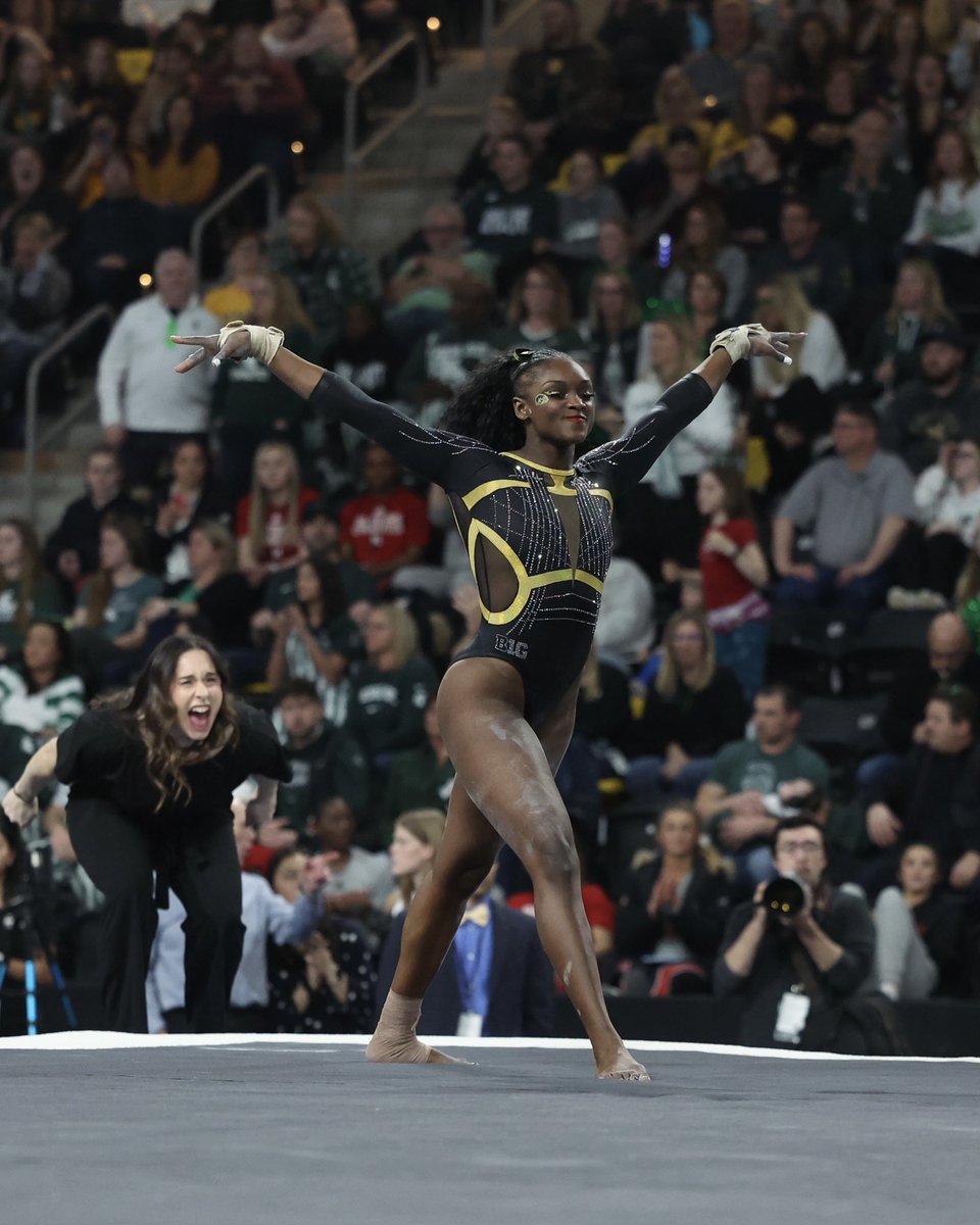 ryanr_ruck's tweet photo. “Take a picture of me for when I win Big Tens on Floor tomorrow” - @qbaby03 on the eve of the championship💅👑

Girl you DID IT! https://t.co/Ypw82GPdZ5