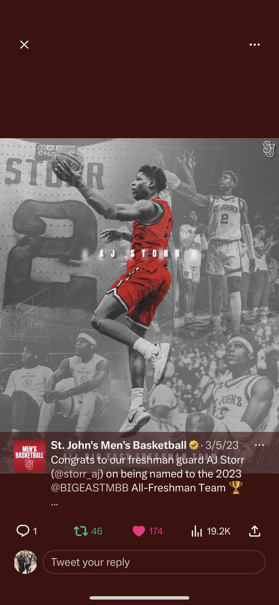 annettebrandy3's tweet photo. Watching the NCAA tournament and seeing how hard the big east plays makes me even more proud of this young man. I certainly wish he had an opportunity to play in the NCAA but the big east has proven it is one of the most competitive conferences in the country. #nextlevelkid https://t.co/tuc35DFALz