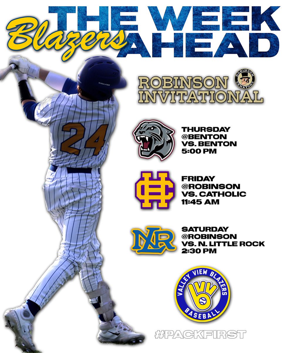 BlazerHardball's tweet photo. After a few days off, the Pack will return to Central Arkansas for the Robinson Invitational at the end of the week!! #packfirst 🐺 https://t.co/p16OmpPbIt
