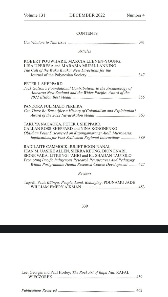 The beginning of a new era for the journal! Our first rebranded issue is out now. We reflect on the origins of the journal's new name - Waka Kuaka, commemorate the contributions of archeologist Jack Golson, Fuli Pereira reflects on indigenising museum practice and more.