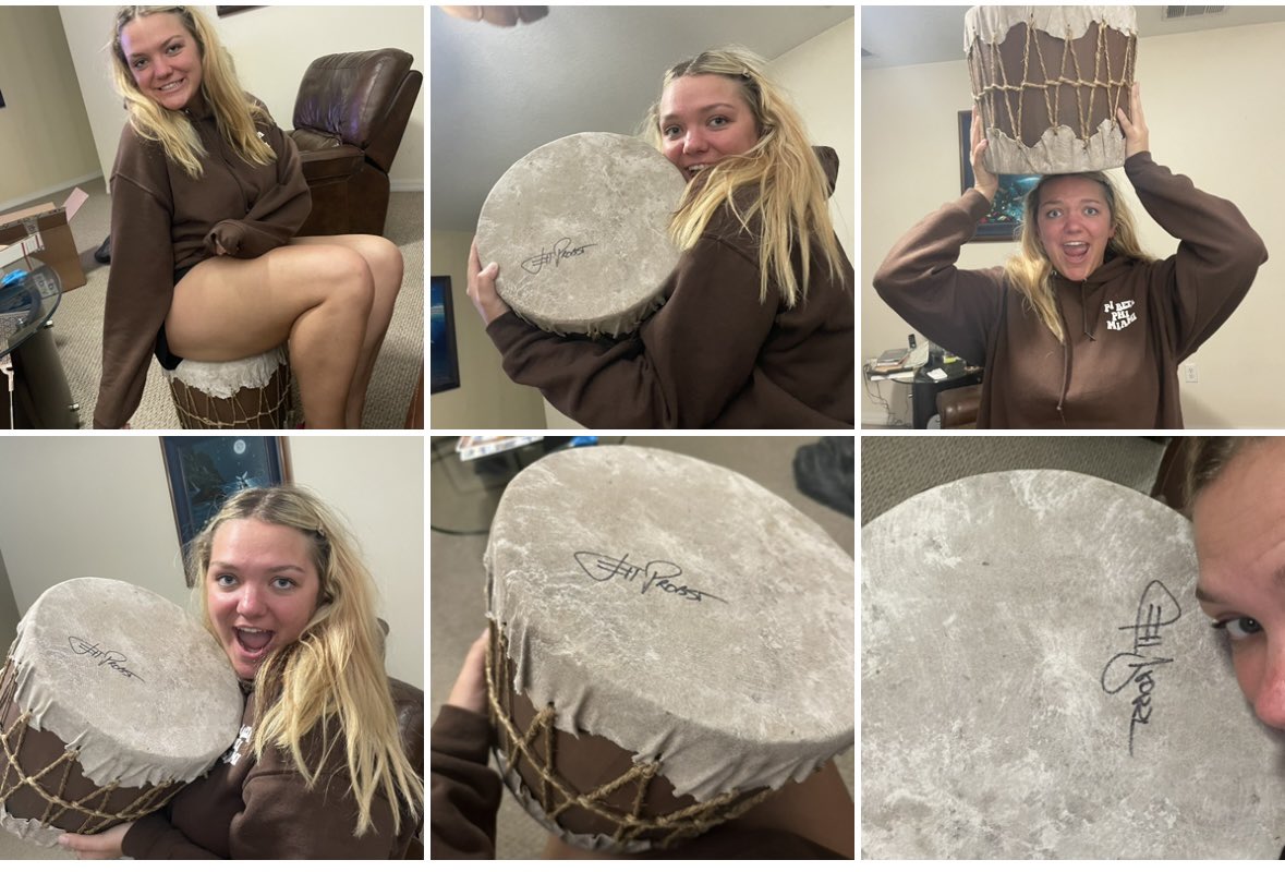 pls enjoy my photo shoot w my #survivor43 tribal stump. it is comfier than I expected. i hope <a href="/TulaneOwen/">Owen</a> sat on it at some point. also i love <a href="/JeffProbst/">Jeff Probst</a> that’s all #survivor