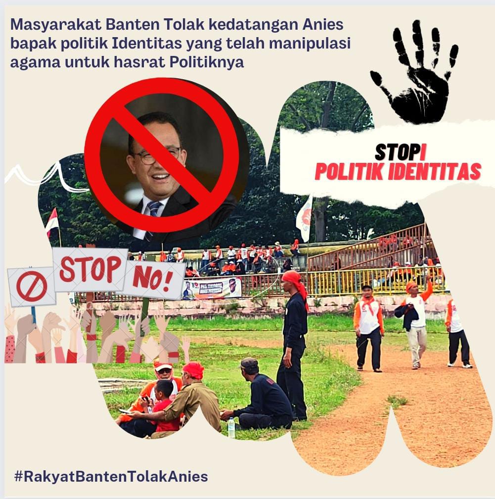 bcrotka's tweet photo. Anies melakukan politik identitas, padahal belum tentu nyapres. Ambisi tingkat tinggi https://t.co/Ke0iLzjlC4