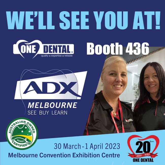 Looking for familiar faces in Melbourne at <a href="/AusDental/">Australian Dental</a> Expo.  Come by the One Dental booth 436 and catch up with Kelli &amp; Jo.  With 64 years of experience between us you are in good hands!  #dentalexperts #oralhealth #dentalcare #australianownedbusiness