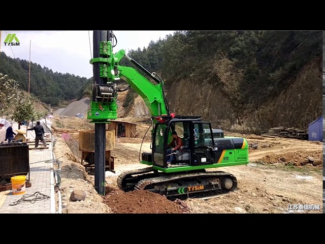 TYSIM_Tina's tweet photo. TYSIM power construction drilling rig KR110D
Light weight,easy to operate,suitable for working in complex environment.
Web：https://t.co/UzwnlIy6Um
Email: tina@tysim.com
Tel/WhatsApp/WeChat: +86 18582647170
#tysim   #pileconstruction #machinery #DeepFoundation #hydraulicrig #RIG https://t.co/ddX02X2C3O