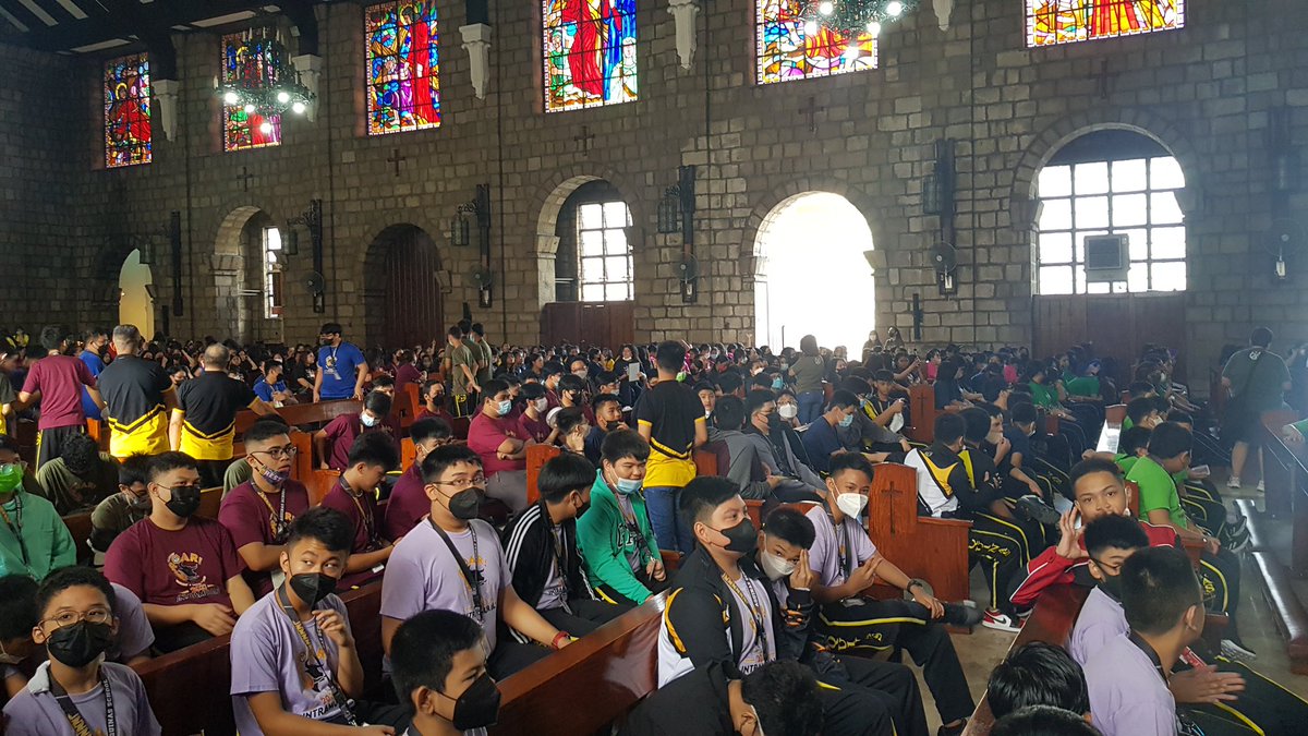 aquinastbp's tweet photo. ICYMI: Thanksgiving Mass headed by Rev. Fr. Luis Siera O.P. to welcome the school's 58th Foundation Week 

(Photos by: Lord Paulino / The Bellows)
#TBPAScend
#AS58FoundationWeek https://t.co/FqdsBnILeW
