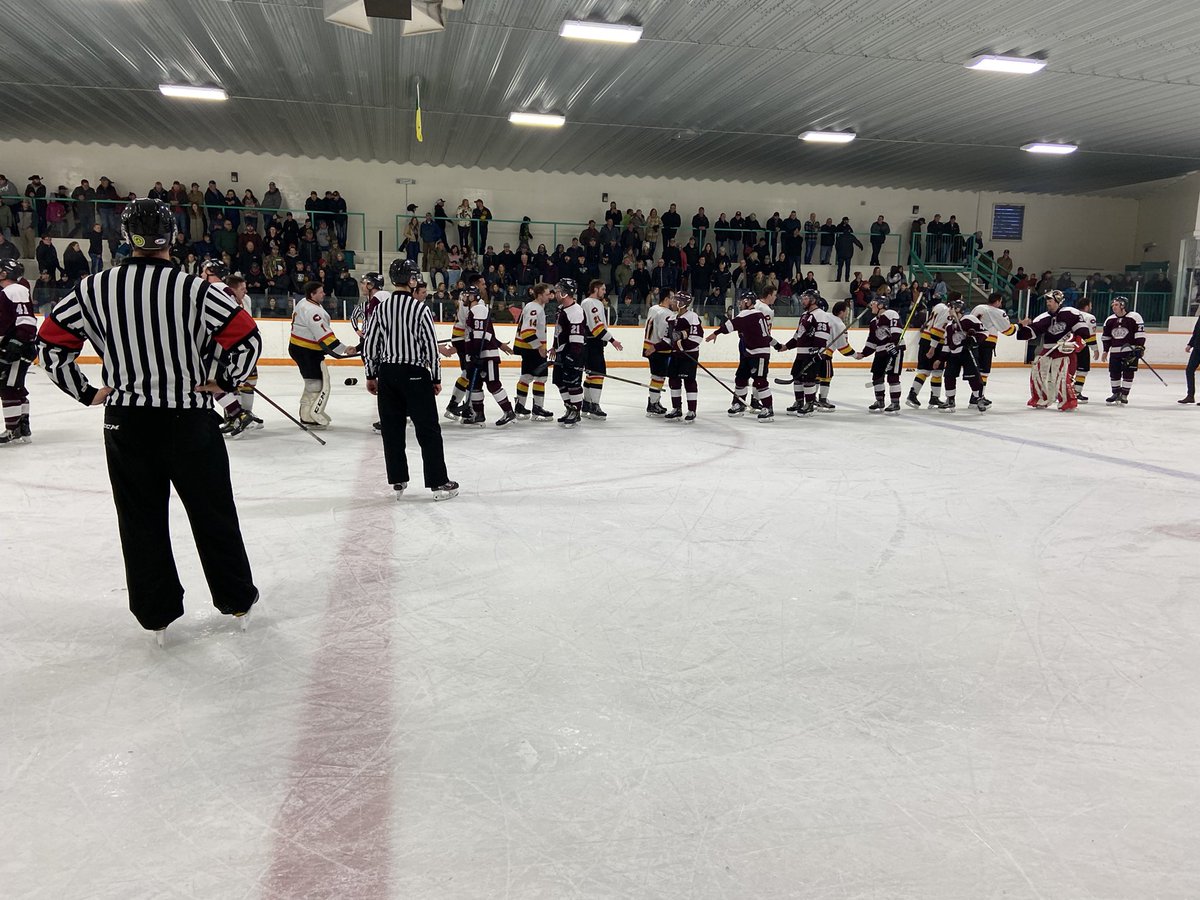 twmnews's tweet photo. The Drake Canucks win the Senior A provincial final 5-4 over Wynyard making it back to back years for the Canucks. https://t.co/p6CUZpempn