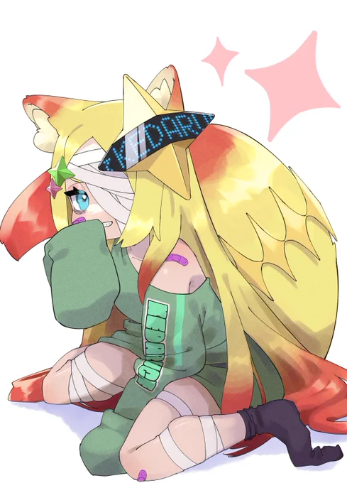 #フォロワーさんの好きな要素を詰め込んだ創作女子を描く 