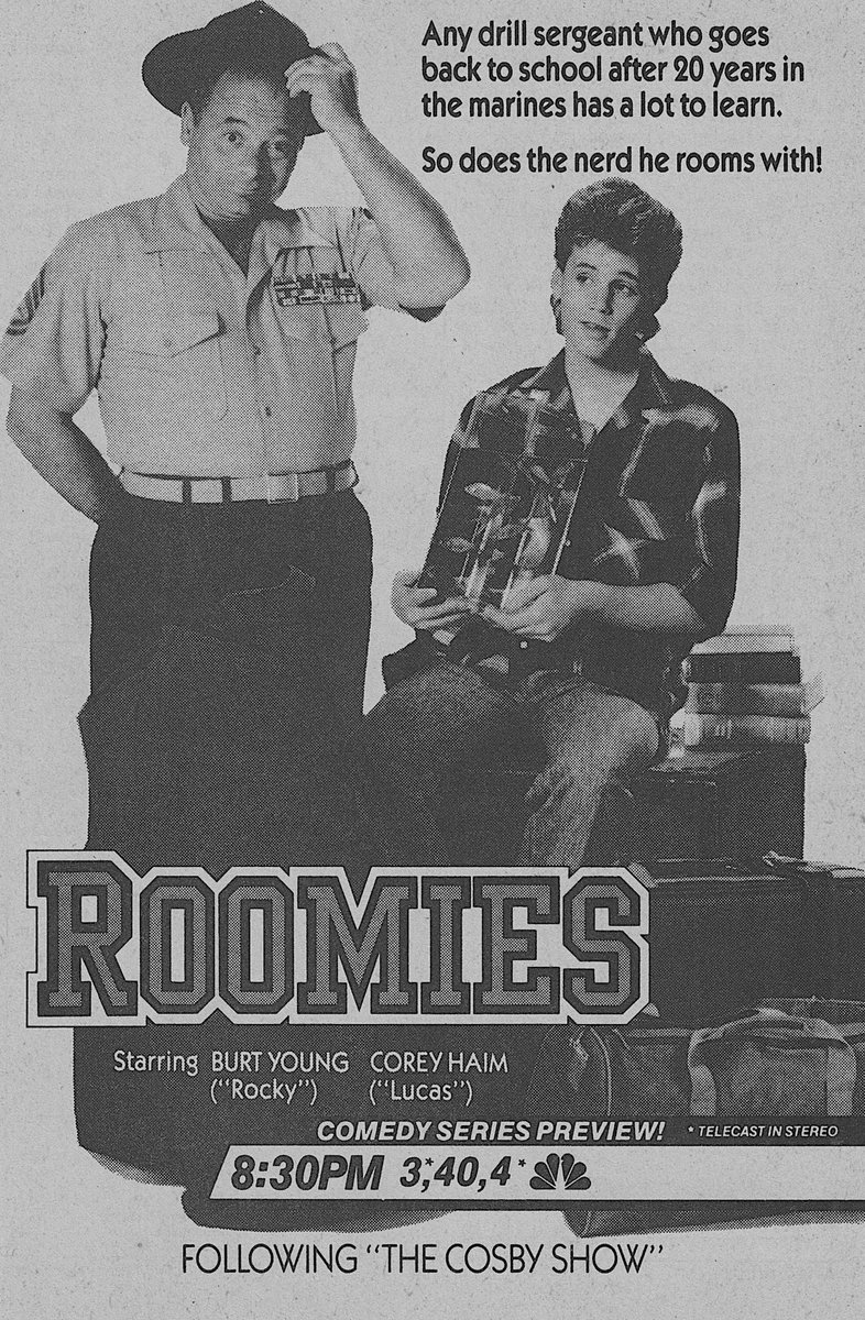RetroNewsNow on Twitter "📺 ‘Roomies’ DEBUT (TV Guide, March 19, 1987)"