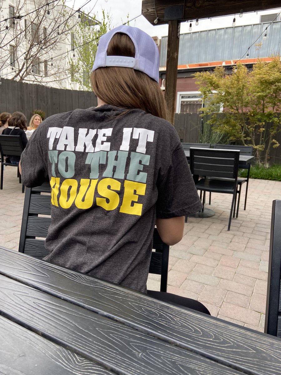 My youngest found Buffalo Wild Wings shirts at a thrift store and bought all of them for her and her siblings…

I don’t get the appeal, but they loved them