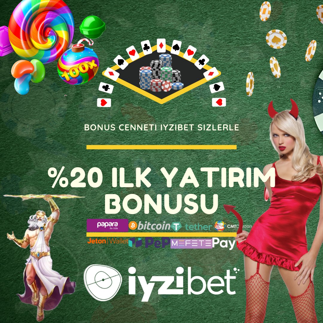 iyzibet's tweet photo. 😍%20 Yatırım Bonusu ile Sizleri Bekliyoruz.

💻Güncel Giriş Adresimiz: https://t.co/rsqg1N2qSe

#freebonus
#bahis 
#FreeBet 
#denemebonusu  #freespin #casino #iyzibet #bahissiteleri https://t.co/ilRLDW8wAY