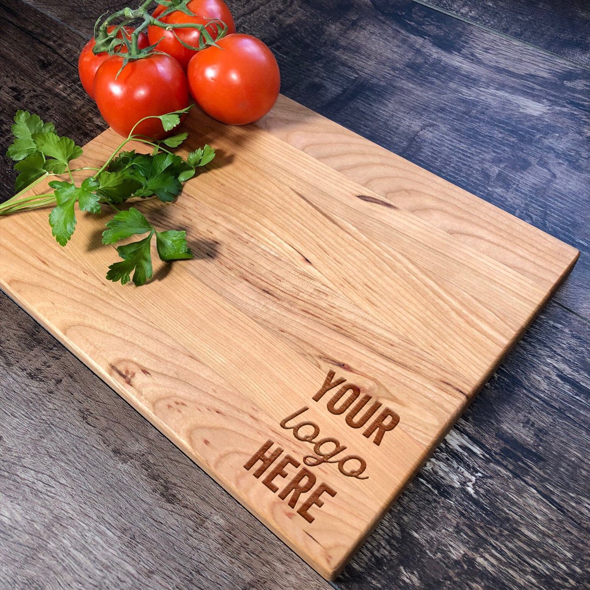 Personalized Cutting Board - Corporate Gift, Client Gift, Employee Gift, Customer Gift, Company Gift, Realtor Gift, Your Logo Engraved #35 etsy.me/3n3nPLw #wood #personalized #cuttingboard #engraved #corporategift #clientgift #customergift #realtorgift #employe
