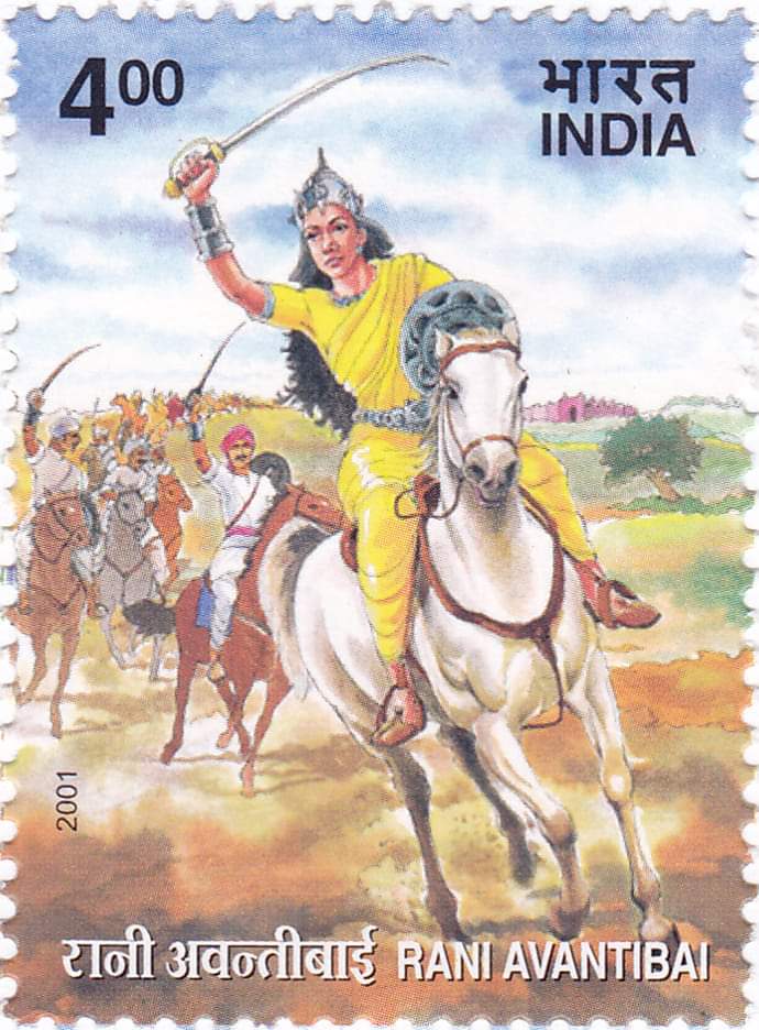 1857 की महान् नायिका महारानी अवंती बाई लोधी जी के बलिदान दिवस पर शत् शत् नमन 💐💐🌺🌺💐💐🌺🌺🙏🙏