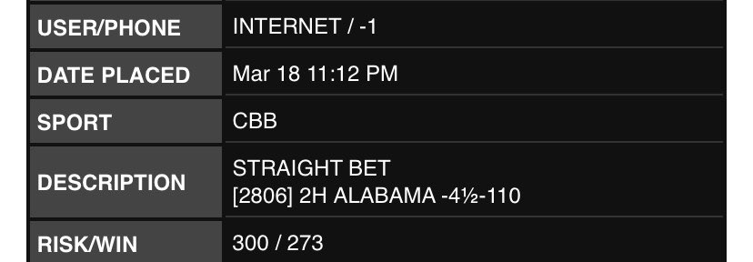 Picks_Profits's tweet photo. SATURDAY RECAP 🥶

MARCH IS SPOOKY.. VIP GREAT END TO THE NIGHT 💰💰! #MarchMadness #GamblingTwitter https://t.co/SVreBq22oH
