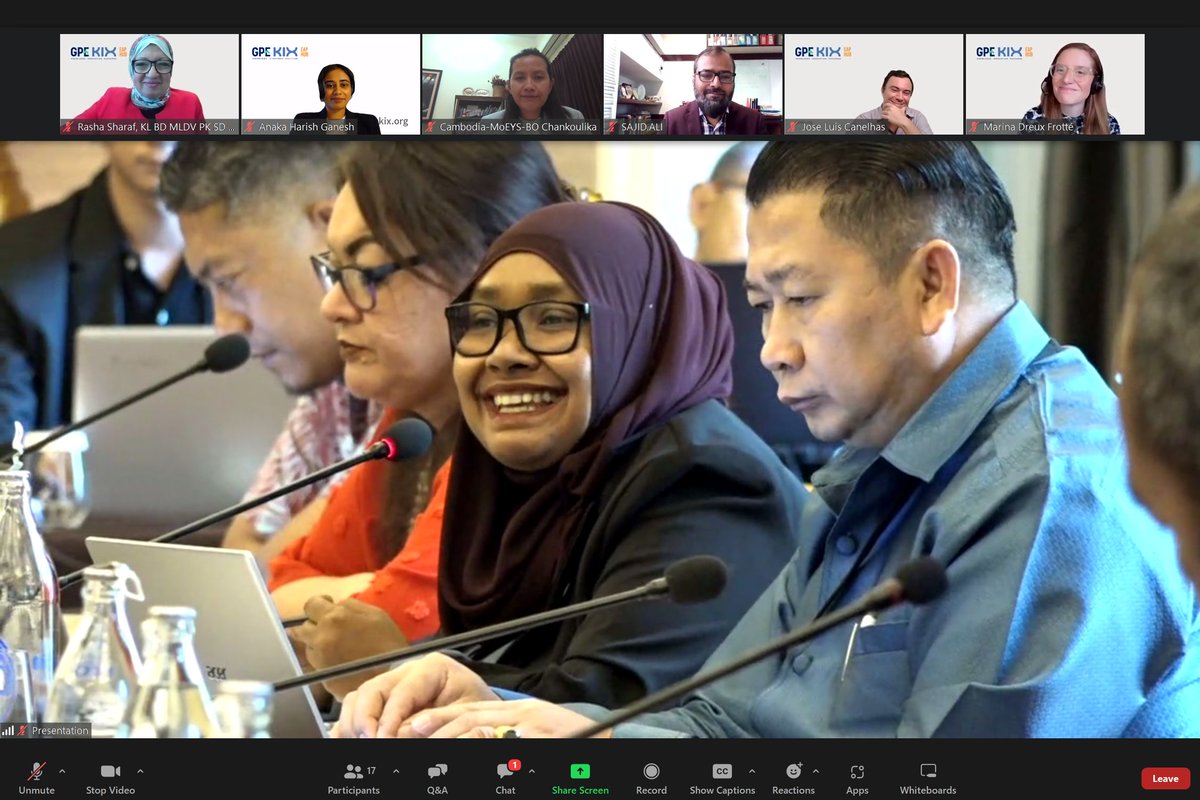 KIXEMAP's tweet photo. On Thursday, the #KIXEAP team met with the @GPforEducation focal points of the Asia Pacific Constituency. We reflected on our project's contribution to GPE countries, held a round table exchange on the KIX experience and closed with a lively discussion.
@IDRCinAsia #gpekix https://t.co/DattAqFPAk