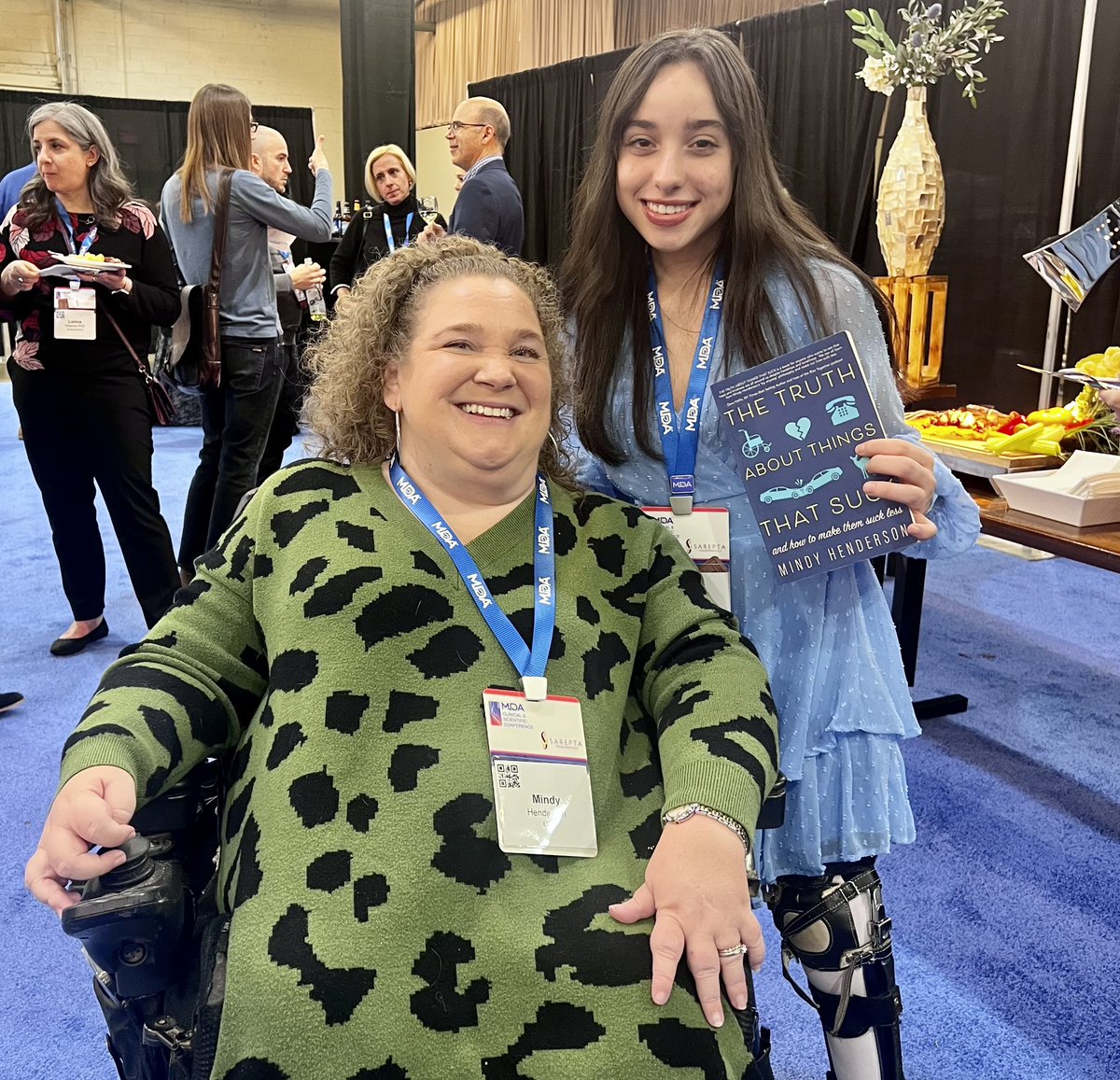 had such a marvelous time at the <a href="/MDAorg/">Muscular Dystrophy Association</a> Clinical &amp; Scientific Conference! so glad I was able to meet in person individuals who are truly an inspiration! 

Thank you <a href="/MDAorg/">Muscular Dystrophy Association</a>  for having me! looking forward to tomorrow :) 🫶🏻