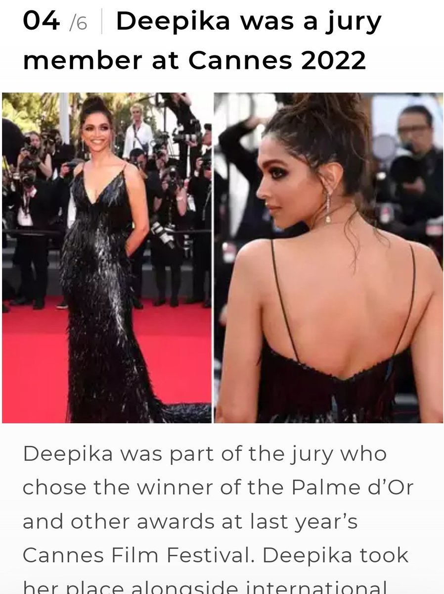 deepikaniru's tweet photo. Global Phenomenon @deepikapadukone stunning natural Beauty at the red carpet of #Oscars95 #FIFAWorldCup #cannesrymember #DeepikaAtOscars #100time most influence 💓🇮🇳🙏 https://t.co/sTpKzWXceS