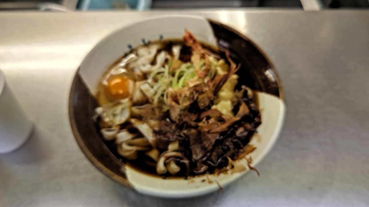 きしめんナウ🍜