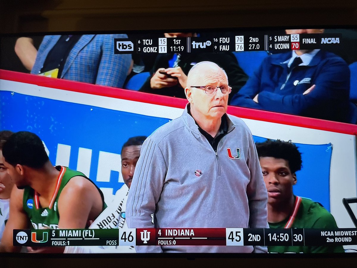 My wife says that Jim Larranaga looks like an old guy looking for his dog at the park. Now I can’t unsee it 🤣