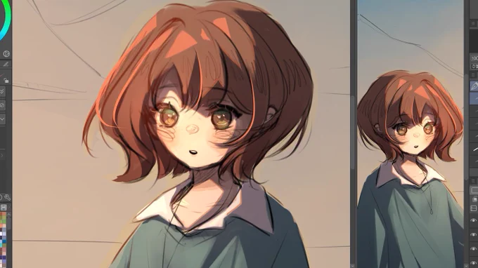 ✧ Wip! It's been a while since I last drew for myself ~u~ 