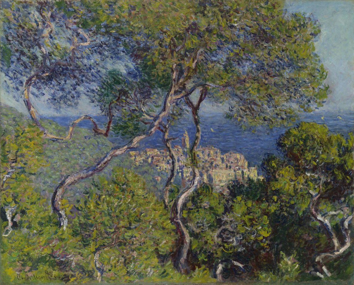 Claude Monet, Bordighera, 1884 #europeanart #artinstituteofchicago artic.edu/artworks/81537/