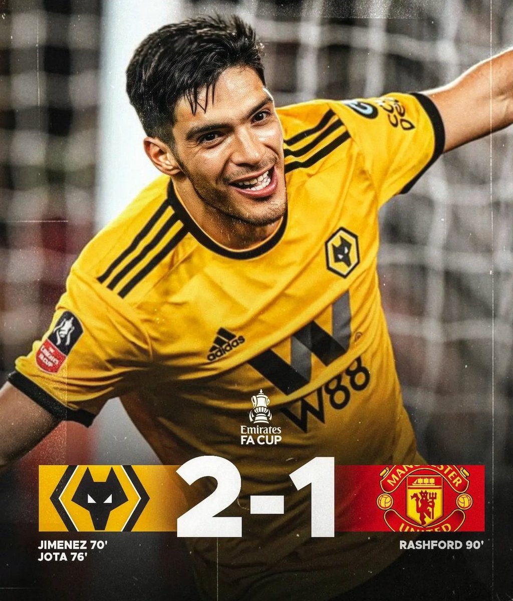 StatsWolver's tweet photo. 16/03 de 2019, o Wolves chegou à semifinal da FA Cup após vencer o Manchester United por 2 a 1 no Molineux https://t.co/INjXwK5IUT
