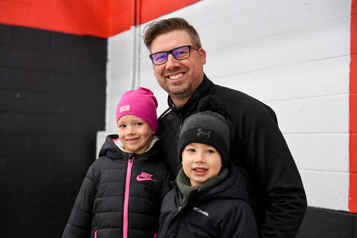 acharbs44's tweet photo. Another CCHL Season in the books and a great way to end it. Supporting players in their academics while pursuing their hockey goals is a passion of mine and I got to share an awesome moment with my two oldest children this afternoon while exposing them to an important life lesson https://t.co/KrE1NTJlr4