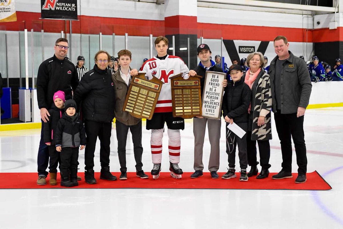 acharbs44's tweet photo. Another CCHL Season in the books and a great way to end it. Supporting players in their academics while pursuing their hockey goals is a passion of mine and I got to share an awesome moment with my two oldest children this afternoon while exposing them to an important life lesson https://t.co/KrE1NTJlr4