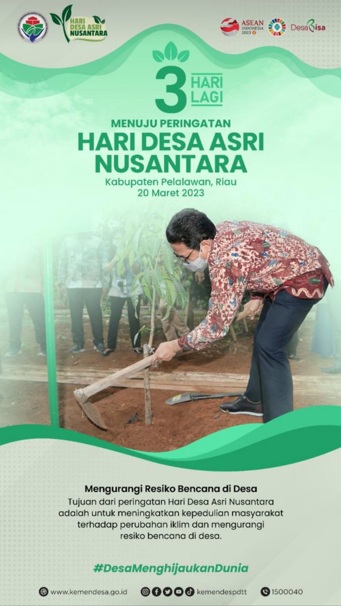 EndraButarbutar's tweet photo. #HariAsriDesaNusantara 

@jokowi @halimiskandarnu @yusradaridesa @azzameldzikrie @taufikmadjid71 @imansyukri @Brigade01Arwan1 @LilisRitonga @ErwinLoebis77 @afdimarwan @FahmiJuanda1 @MeStroski @MarwanDoel3 @RizkyAP_Hrp @Suprian02150159 @loan_don @kemendespdtt @annairc2 https://t.co/58pYxPv5UB