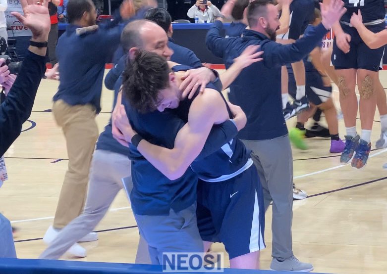 Hoban head coach TK Griffith was a senior on the 1989 championship team.

Fast forward to 2023, and Griffith wins the state title as a coach with his son, Andrew, on the team as a senior.

Full circle moment. ❤️