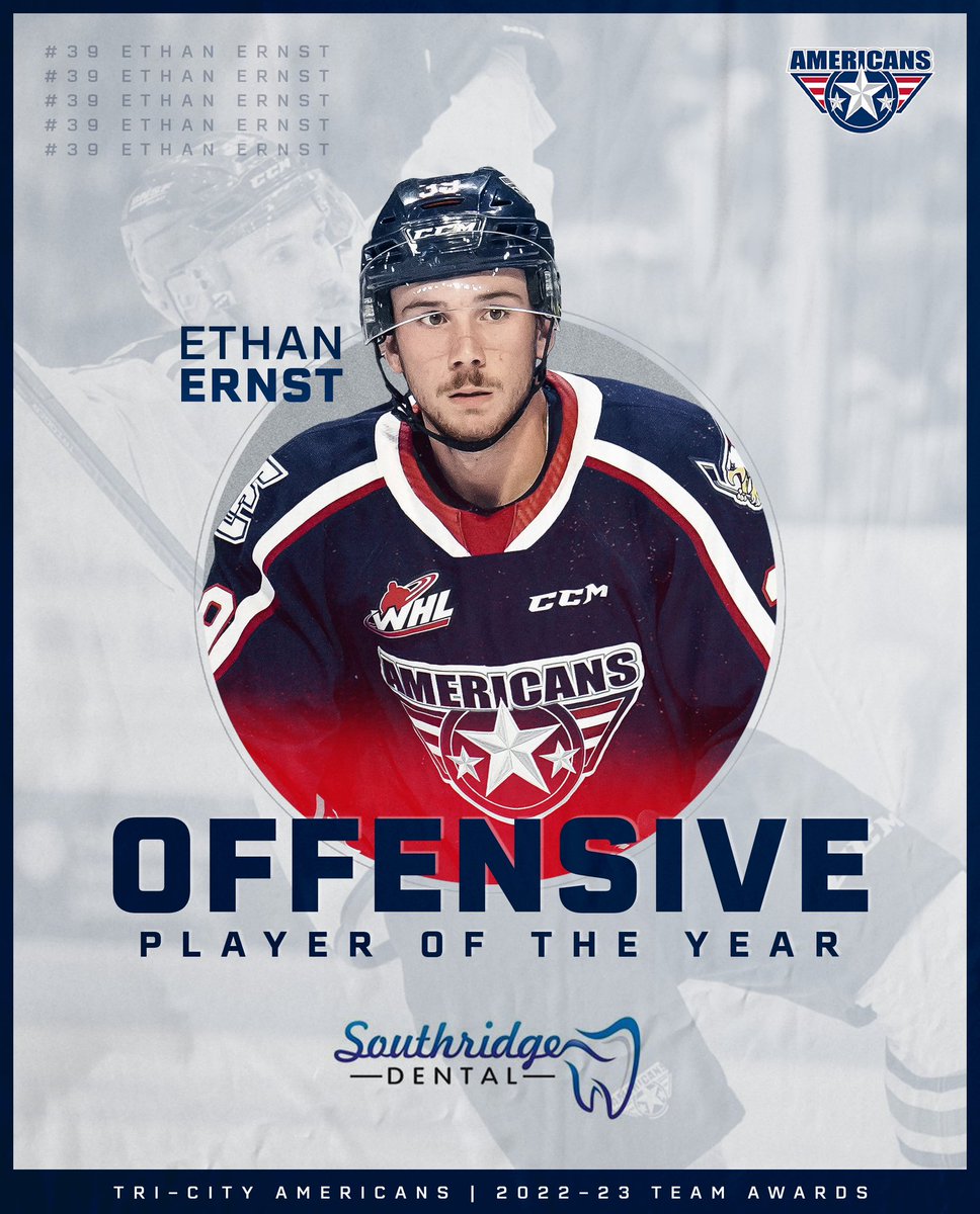 🏆 | Congratulations to our Offensive Player of the Year, Ethan Ernst!