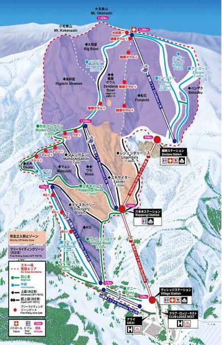 明日ここ行くのめっちゃ楽しみ!!非圧雪ゾーン攻めまくるぞー 