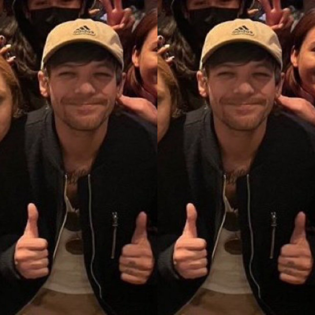 PICSOFHSLT's tweet photo. louis just: ☺️👍🏻 https://t.co/6dBTGhsPK6