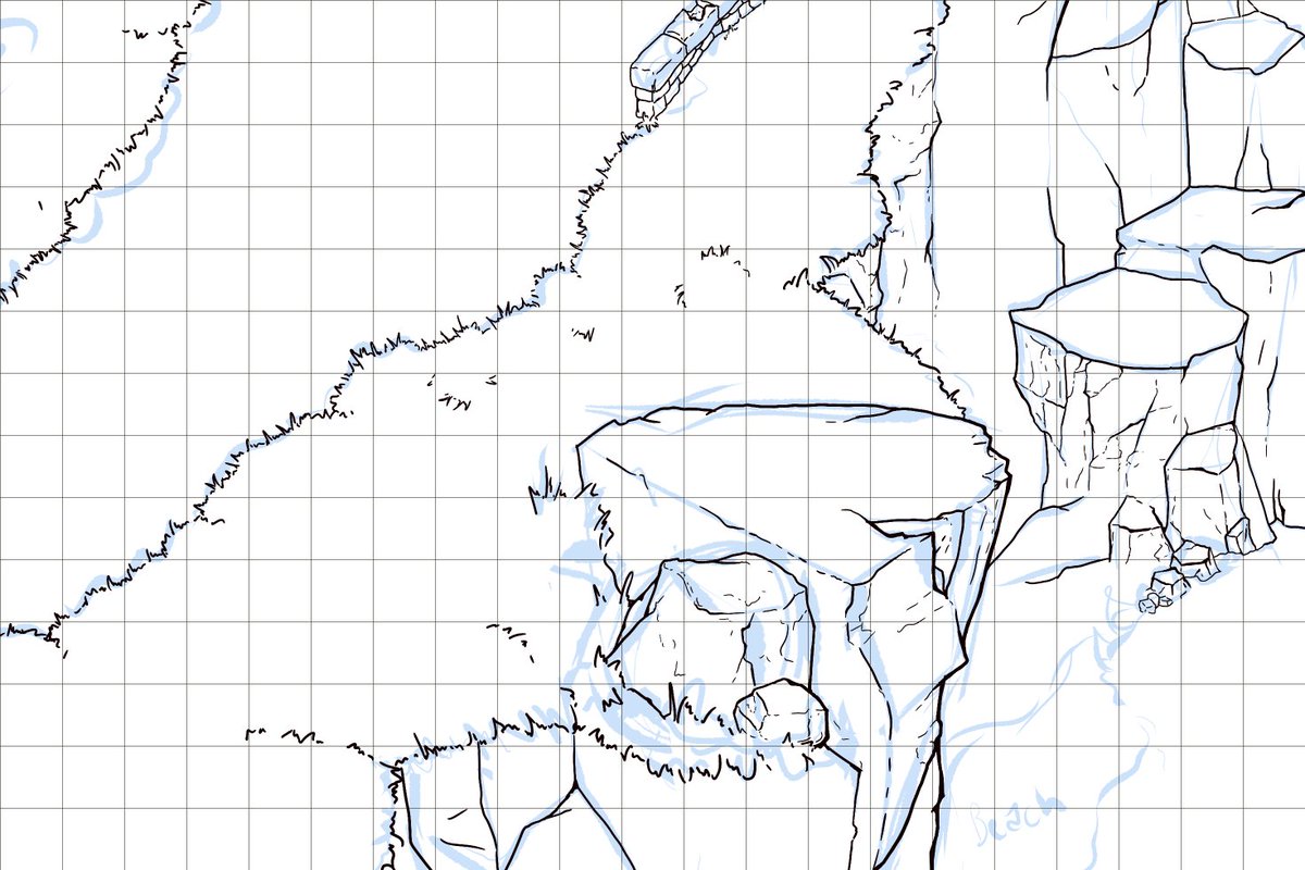 stitchedmaps's tweet photo. @czepeku Gunna show off two of the levels from our most recent release and some of the beginning stages of line art for our next map set for #RPGshowcase 

Thanks for hosting y'all. 💖 https://t.co/ra5NTQTC6B