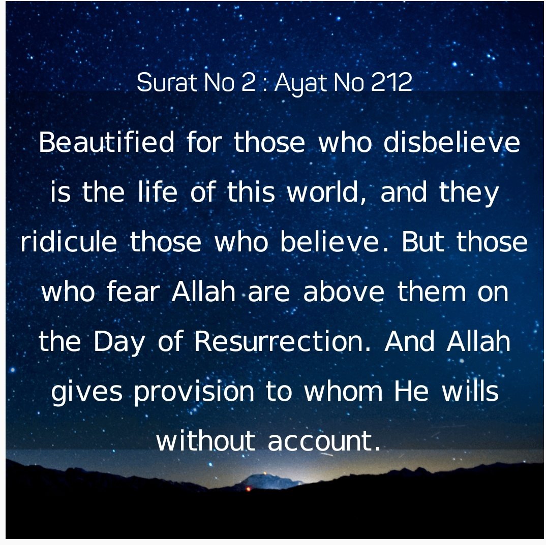 BeingMirror's tweet photo. @ashoswai Everyone accountable on The Day of Judgement with God - One Creator of Universe. 

God Says in Quran,
Life is Test for every individual. Everyone Has to go from this world and won't come back again. 
Rewards and Punishment on The Day of Resurrection. https://t.co/duy0Henp7t