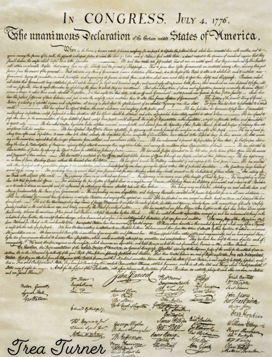RT @ncostanzo24: Trea Turner literally wrote the Declaration of Independence https://t.co/lT48V8fvO4