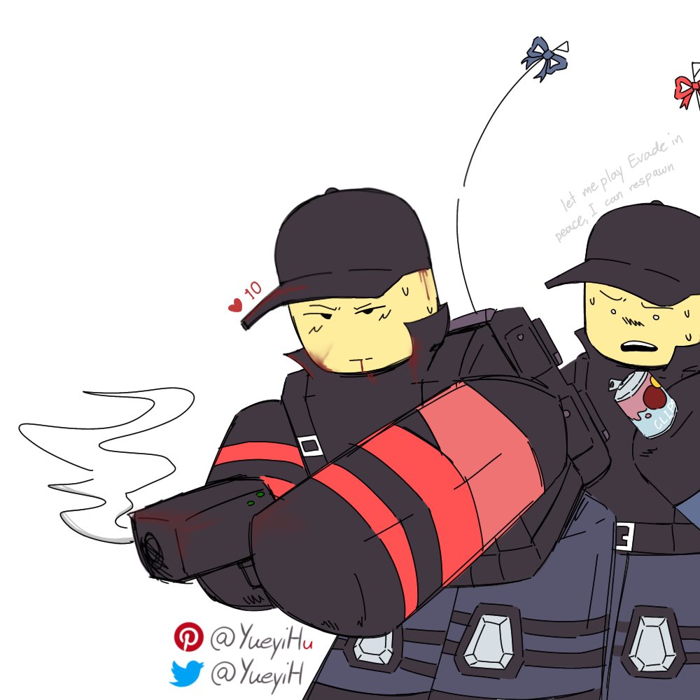 Yoyi on X: Bro spawned in Military Incursion and fought his members to  save Defect Rebel 💀 bro forgot this is Evade, and u can respawn 😭 evade  roblox robloxart evaderoblox robloxevade 