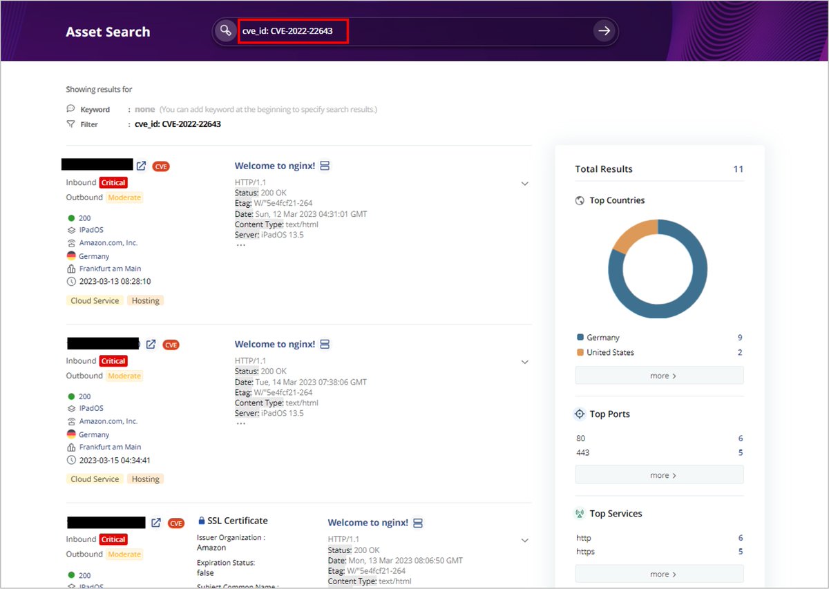 CriminalIP_JP's tweet image. [#CVE Update] #ipados #iphone_os #macos で発見されたCVE-2022-22643の情報が追加されました。ユーザーが気づかない間、FaceTimeで音声と映像が送信されかねないのでアップデートが必要です。
criminalip.io/ja/asset/searc…

#Apple #vulnerability #cybersecurity #infosec