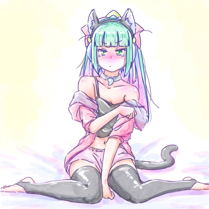 ワンドロでうちの子に性癖詰めるだけ詰めていただきました#セオリ絵巻#ワンドロ性癖チャレンジ(さぁみんなもやってみよう!) 