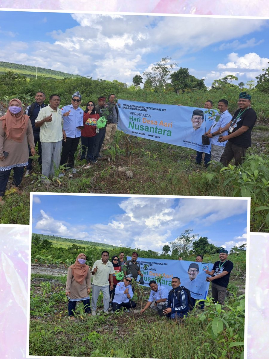 jumietomia's tweet photo. #HariDesaAsriNusantara  
@jokowi
@Kiyai_MarufAmin
@halimiskandarnu 
@kemendespdtt 
@malik_haramain 
@imansyukri 
@taufikmadjid71 
@yusradaridesa 
@azzameldzikrie 
@tppkemendes 
@CoesmanaG 
@BPI_Kemendes 
@bpsdmkemendesa 
@SukoyoKasekpro 
@tppisultra 
@TPPWakatobi https://t.co/chWdmB2fMY