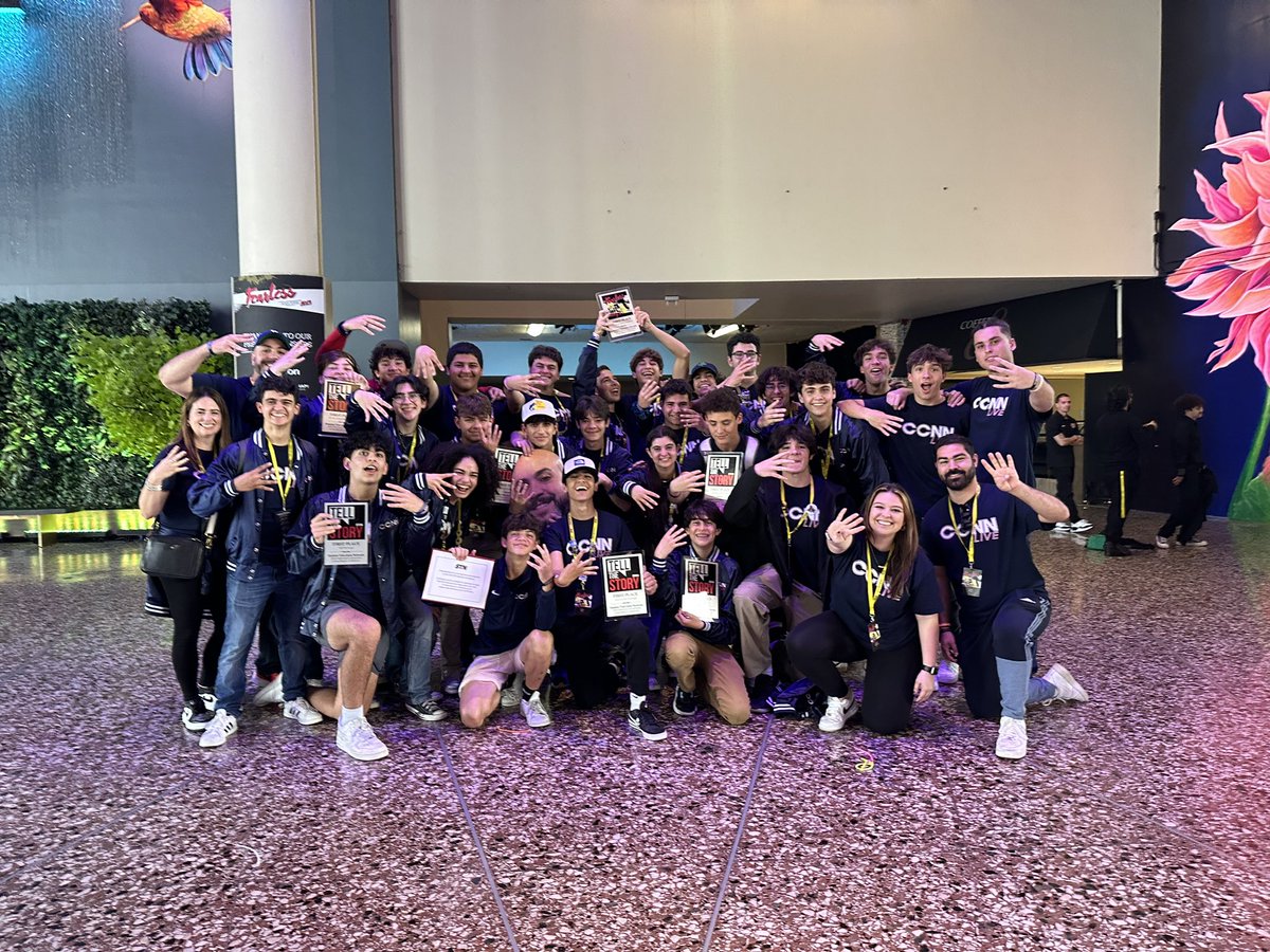 CCNNLive's tweet photo. CCNN Live has made history at the STN Convention! We are thrilled to announce that we took home 3 prestigious Broadcast Excellence Awards 📺🌟🏅

Not only that, we also placed in 7 out of the 8 contests we competed in, with an astonishing 6 first-place finishes! 🥇🔥 https://t.co/TNijGGPvpJ