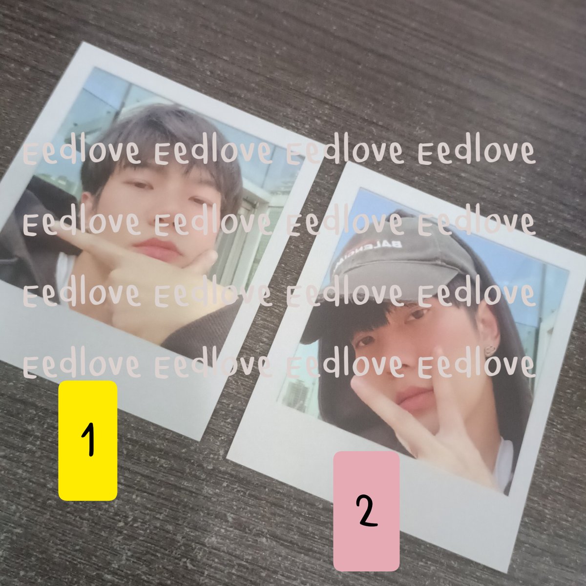 eedlove's tweet photo. WTS :
KinnPorsche Premier set's special photocard (non-sign)
#BuildJapakan
*BID in Reply ONLY*
- tell number of card (1 or 2) and price you want to bid (1 price per 1 photo)
20.03.23 - 28.03.23
Free shipping in Thailand.
#ตลาดนัดคินน์พอร์ช https://t.co/GsCYmczz9g