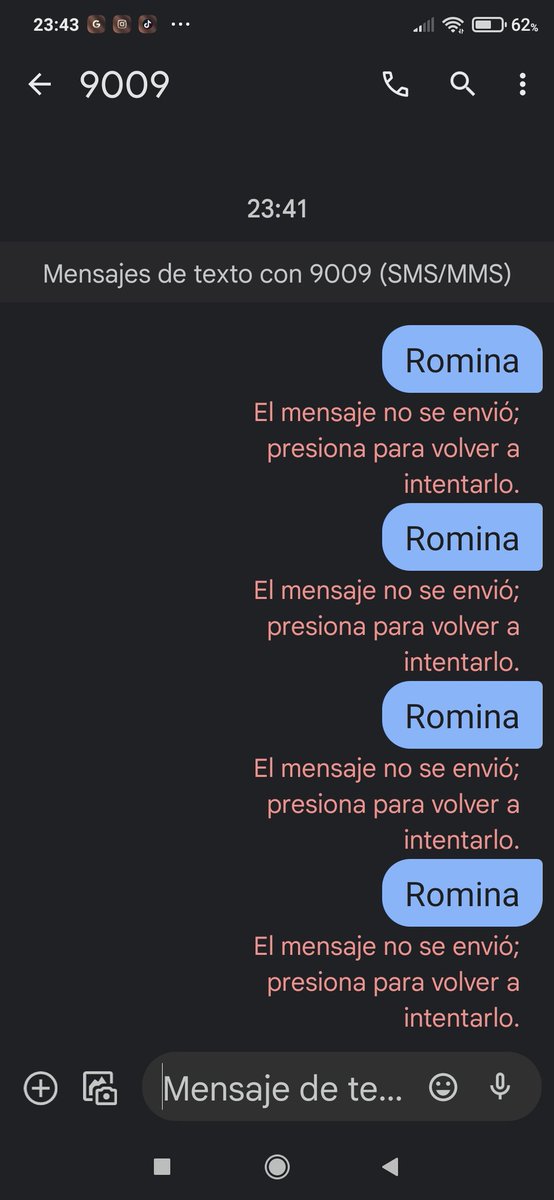 #GranArmado no ingresan los mensajes de la KK🤬👎