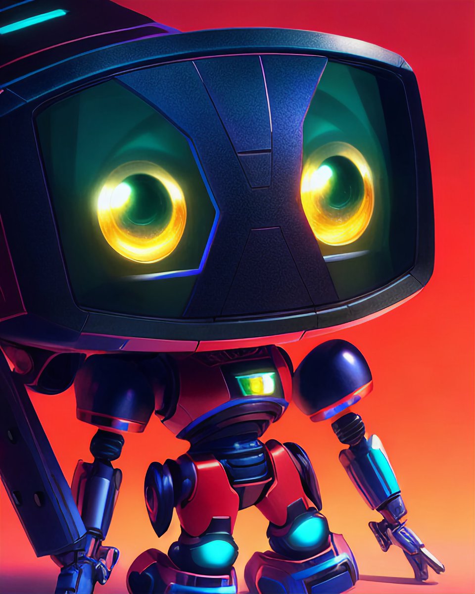 PsychOhAiArt's tweet photo. More tiny robots - made with @get_starryai #aiart #digitalart #starryaifeatured #tinyrobots #starryaiweekly https://t.co/ip8Dz7EdcU https://t.co/vyUJjgAccx