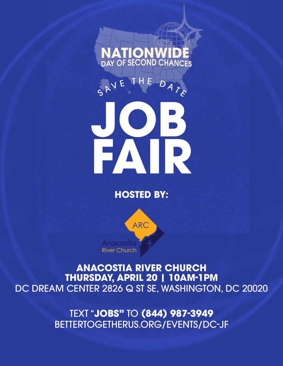 AnacostiaRC's tweet photo. Excited to host this again! We love to bless our neighbors with these job fairs! https://t.co/qRRz5GTDjk