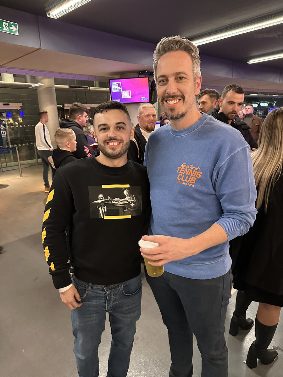HawKieran's tweet photo. Nice to meet you at UFC 286 @LexVeldhuis congrats on the nice run in 5k bounty too https://t.co/UZ7bmpCfbu