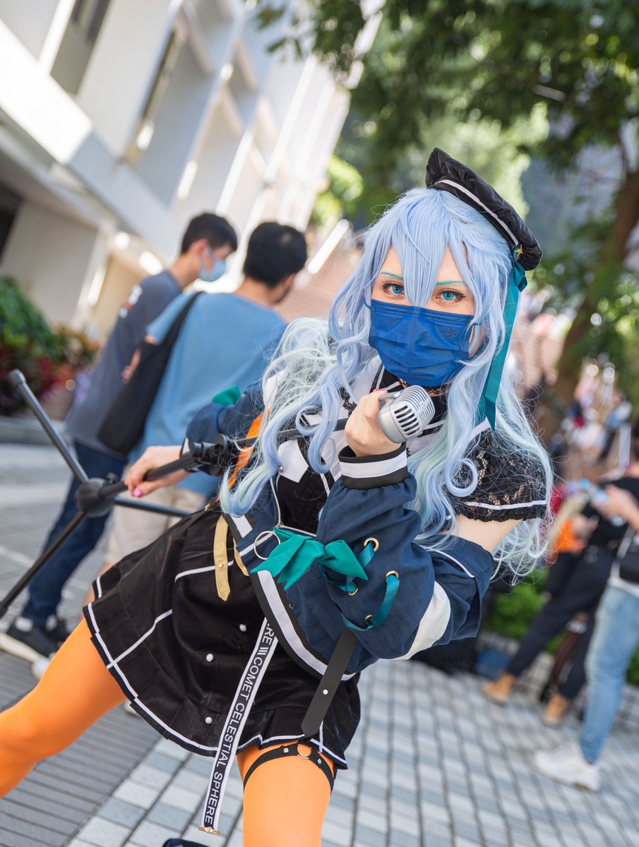 QiiLiin_Wears's tweet photo. [ EN ] 
I’ll quickly introduce myself in one tweet!

I am Kii, a male cosplayer from Hong Kong and a big Hololive fan! Thank you for 700 followers ❤️

I’m very grateful for everyone’s support. I am still practicing my skills and hope to make more cosplay by myself!

[日本語👇🏻] https://t.co/OnTjLgHsEM