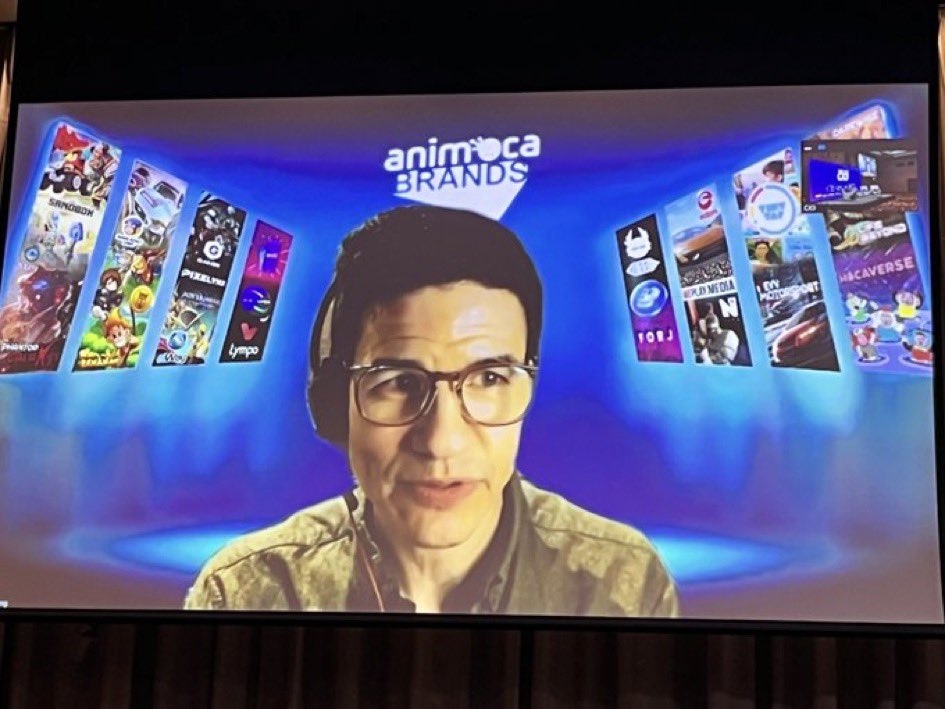 NickyNFT1's tweet photo. “People will want much more agency over personal data   Things will become more transparent with #web3 but we won’t know your private information …” says  Robbie Yung @animocabrands interviewed by @ValerioVeo from #disney #cx3conference https://t.co/3Ab3mT7yf3